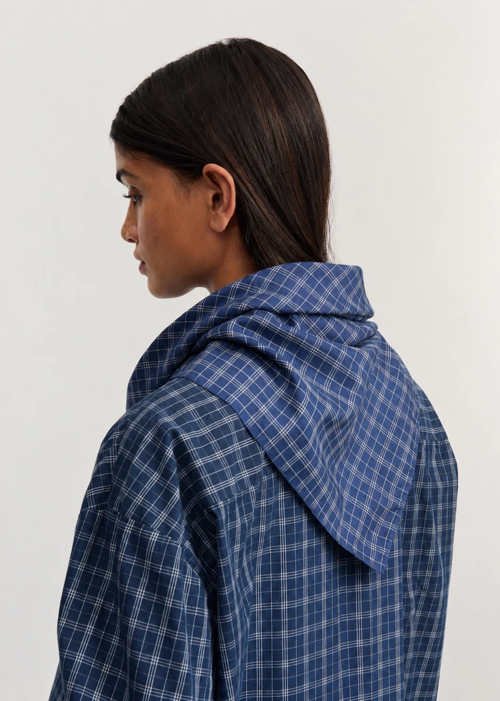 colton scarf – silk | mix navy