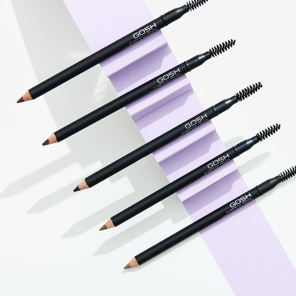 GOSH COPENHAGEN Eyebrow Pencil - Black - 1.2 G
