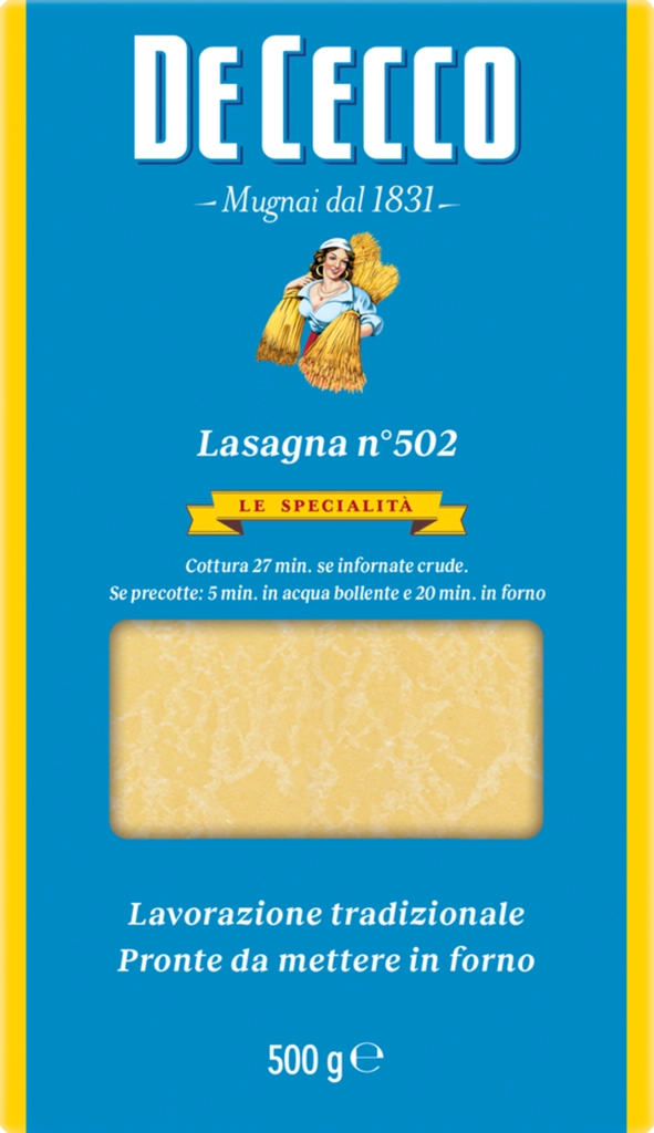 de cecco lasagna 500 g