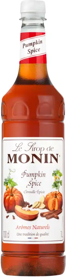 Monin Sirup Gresskar Krydder Pet 100