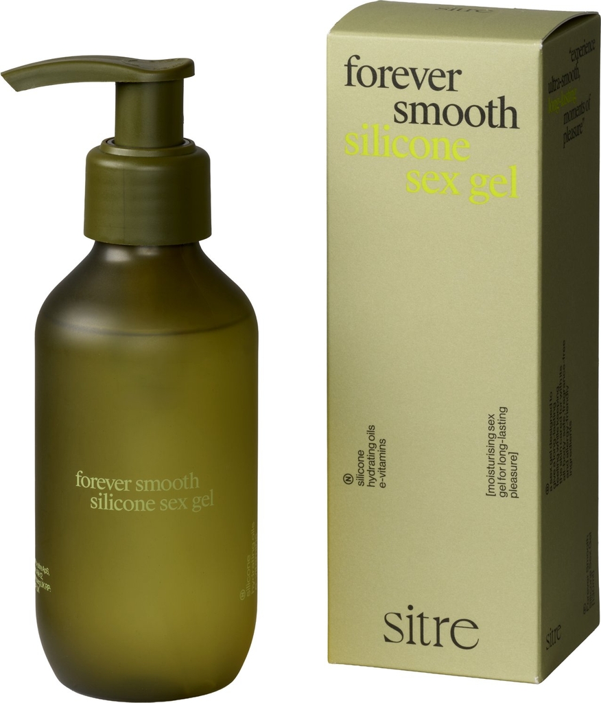 Sitre Forever Smooth Silikone Glidecreme 130 ml Grøn