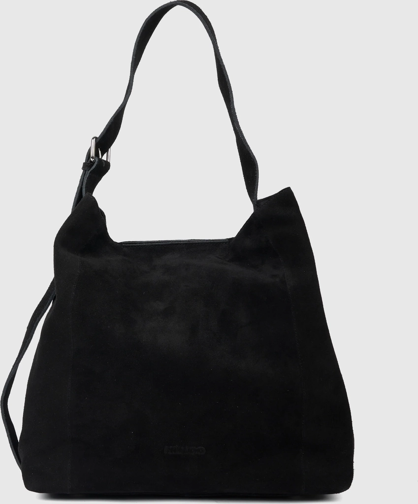 chiara large suede black