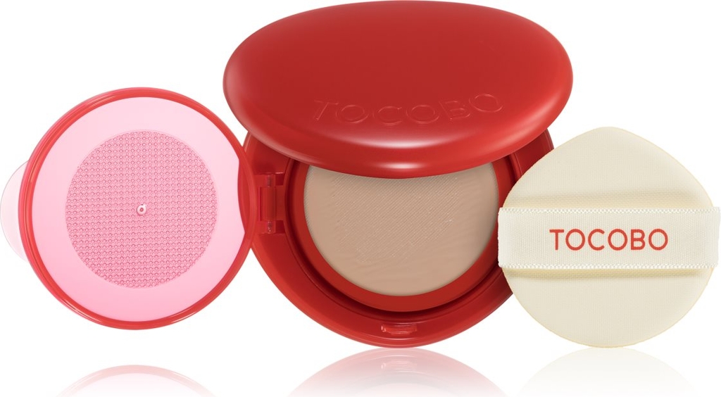 Tocobo Apple Dewy Fit Cushion Langtidsholdbar Foundation Pude SPF 50 Skygge 19 Cream