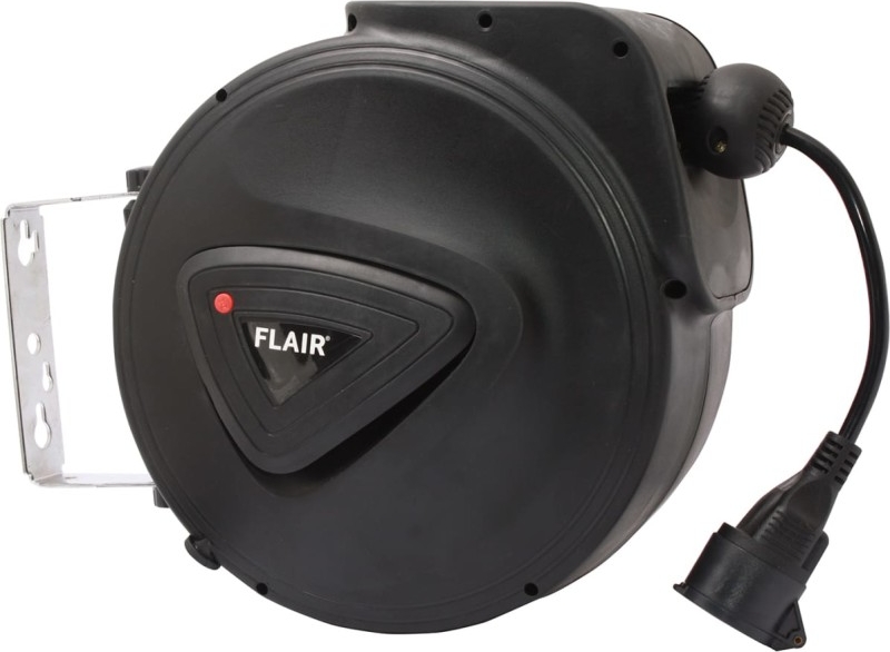flair kabeltromle selvoprullende, 3x1,5 mm², 10 meter