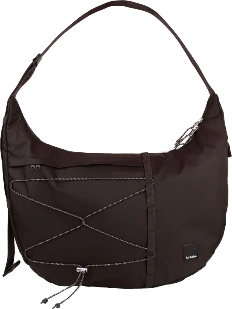 Kintobe Juno 16 Half-Moon Skuldertaske - Brun