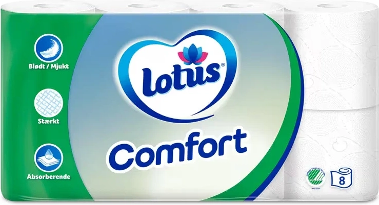Lotus Comfort Toilet Paper 7-pack