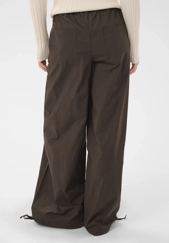 saint tropezsoamessz pants - pantalon classique - chocolate brown