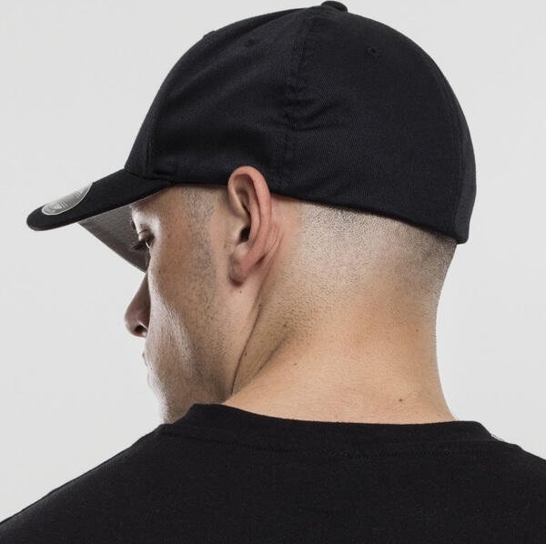 Flexfit 6277 Wooly Combed Cap - Black