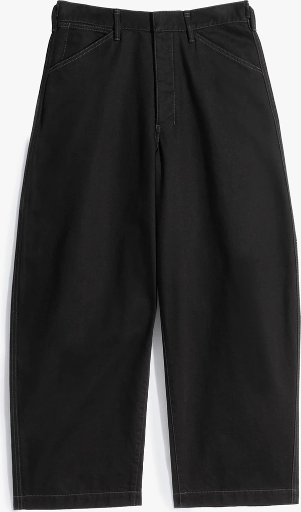 maxi workwear pants in black