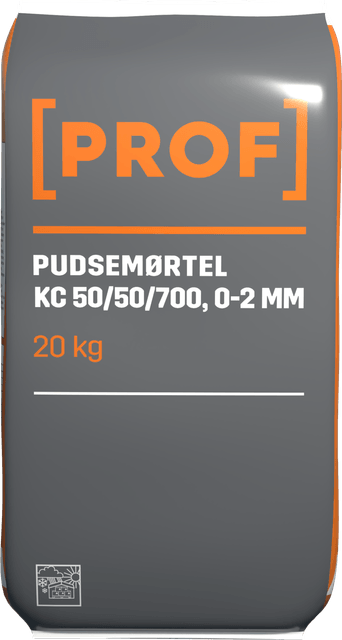 Prof Pudsemørtel KC50 50 700 0-2 mm 20 kg