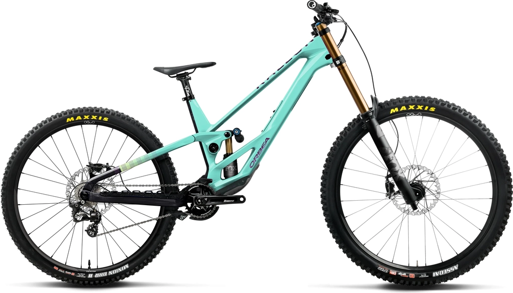 cykler orbea rallon d-ltd 2027 aloha green/fantasy purple carbon view gloss