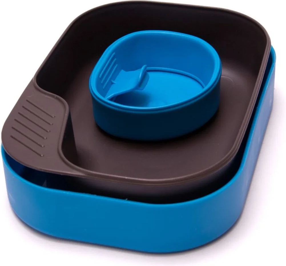 Wildo Camp-a-box Spise Tallerkensæt Basic Light Blue