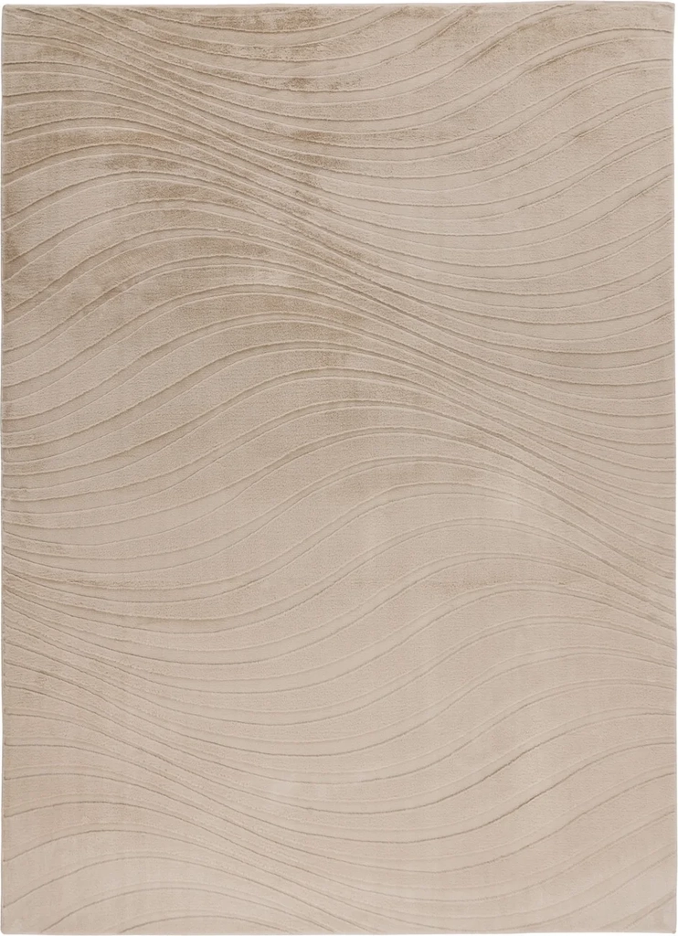 Kierk 325 Tæppe Kort Luv I Neutrale Farver - 120 x 170 cm / Beige