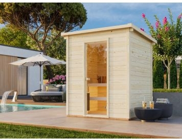 Palmako Saunahaus Cubic 2.6 m² Aktionsangebot