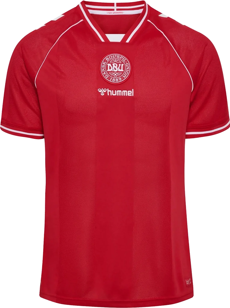 Hummel Dbu 26 Home Jersey S/S - TANGO RED - S