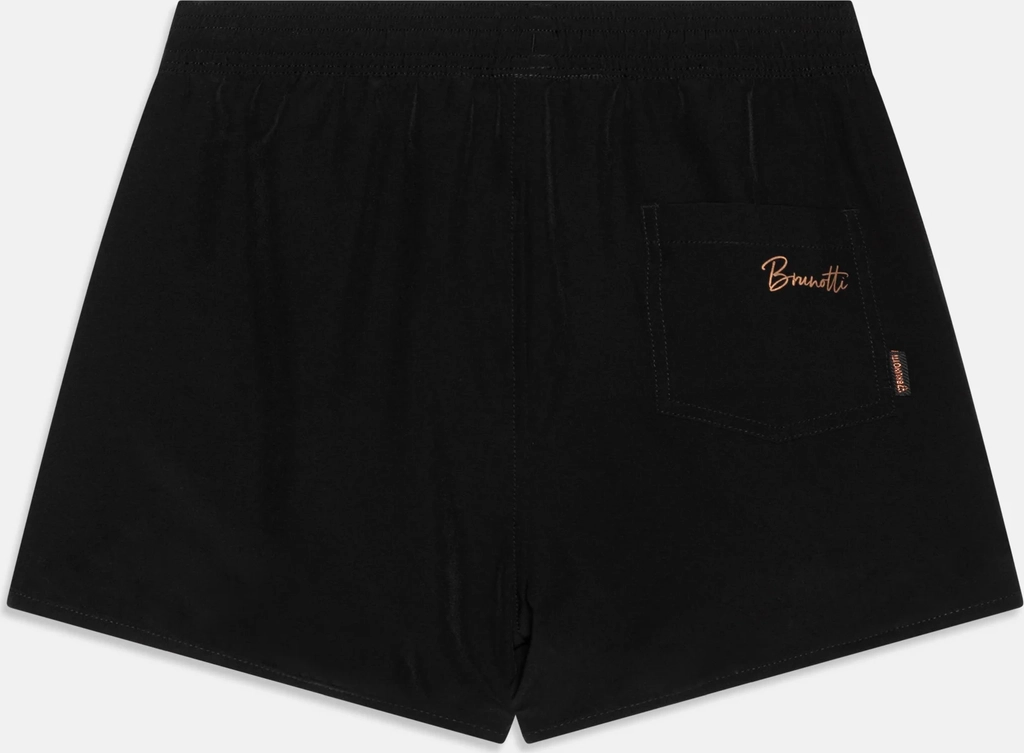 brunottitulya - badeshorts - black