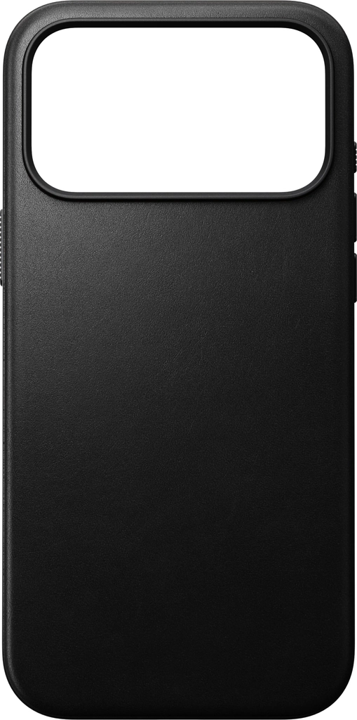 iPhone 18 Pro Max Nomad Modern Leather Bagside Cover - MagSafe Kompatibel - Black