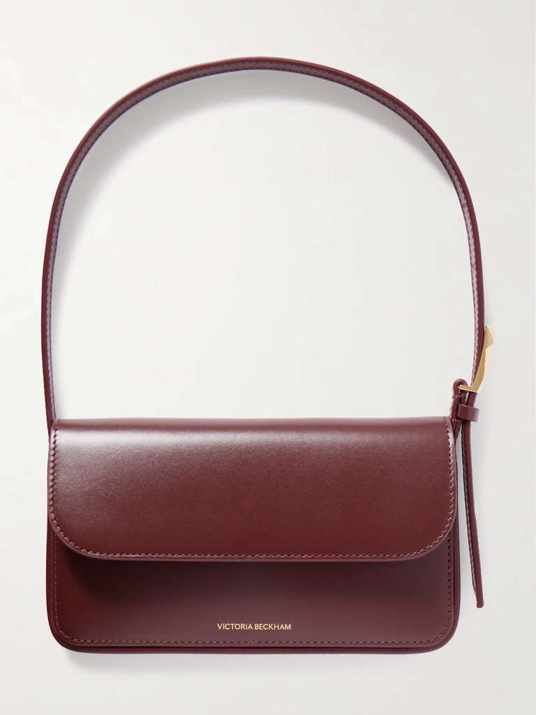 victoria beckham dorian pocket leather shoulder bag