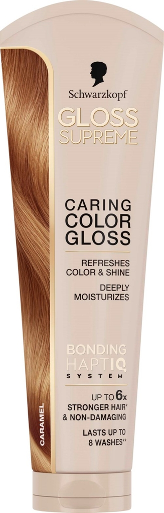 Schwarzkopf Gloss Supreme Caring Color Caramel 145 ml 145ml