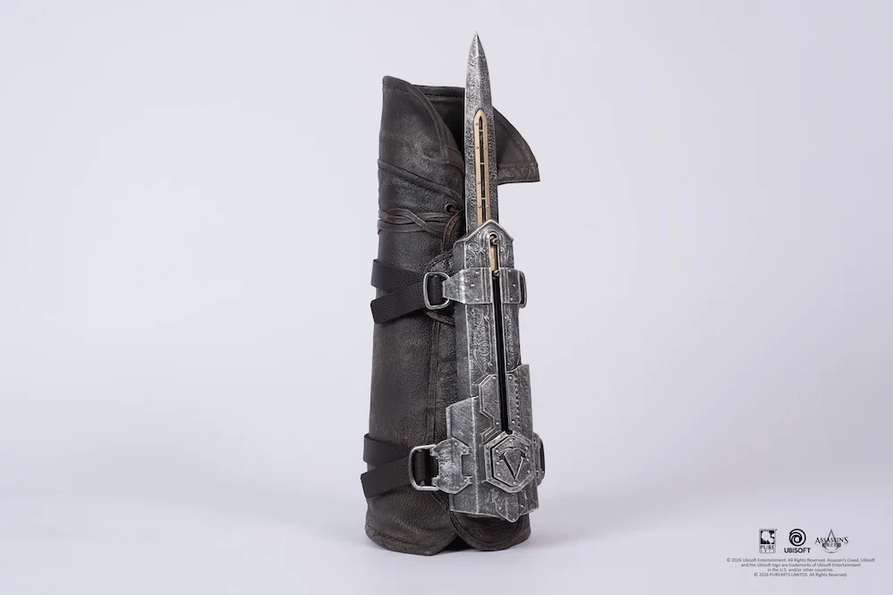 assassin's creed black flag - edward hidden blade - replica 1/1