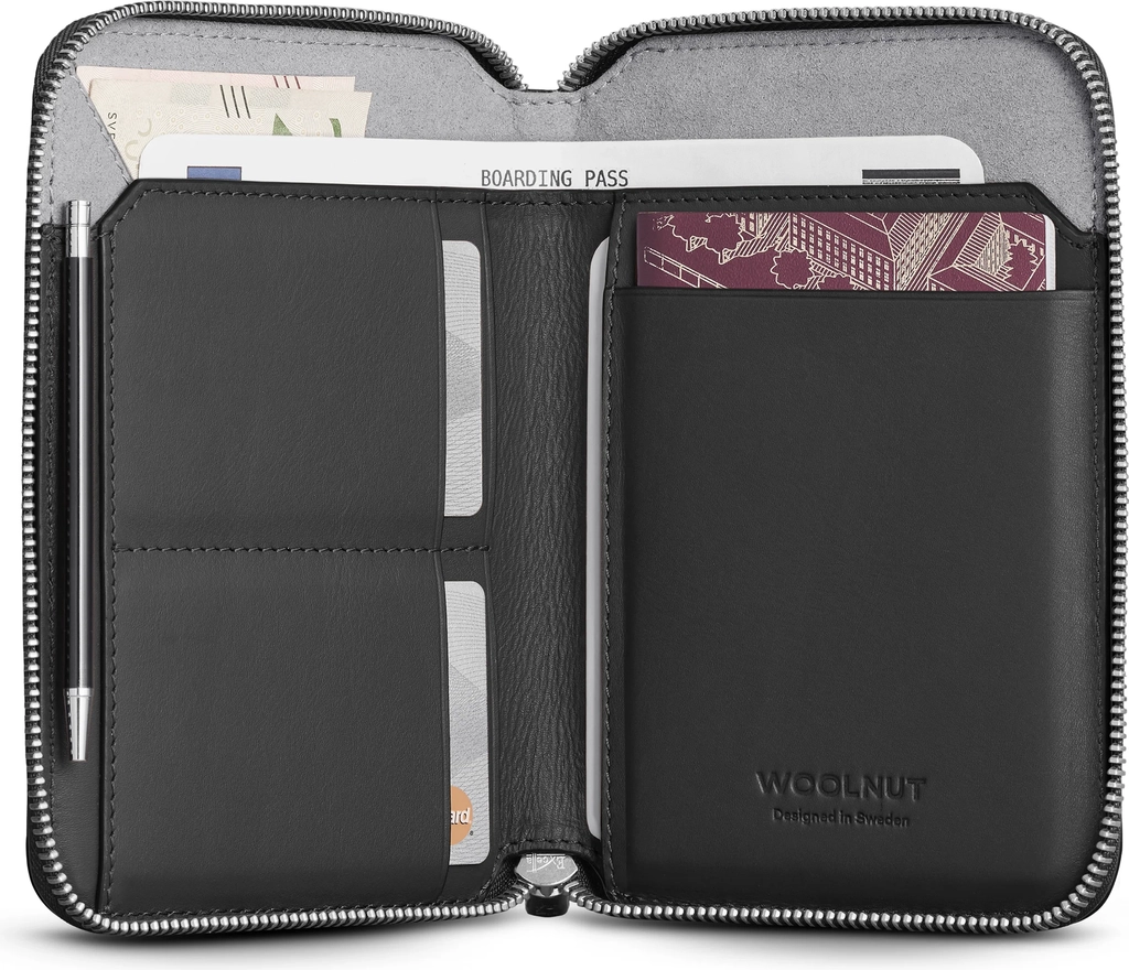 leather travel folio