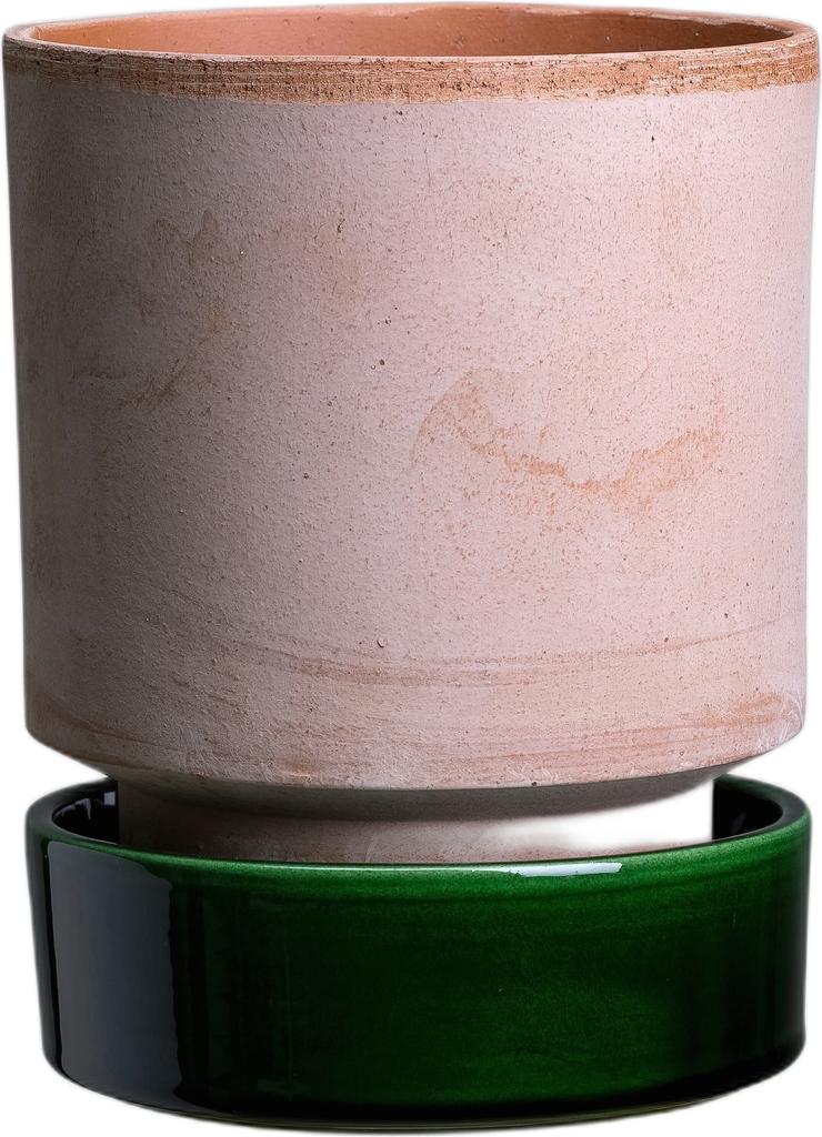 Bergs Potter Hoff Flower Pot With Saucer ∅14cm