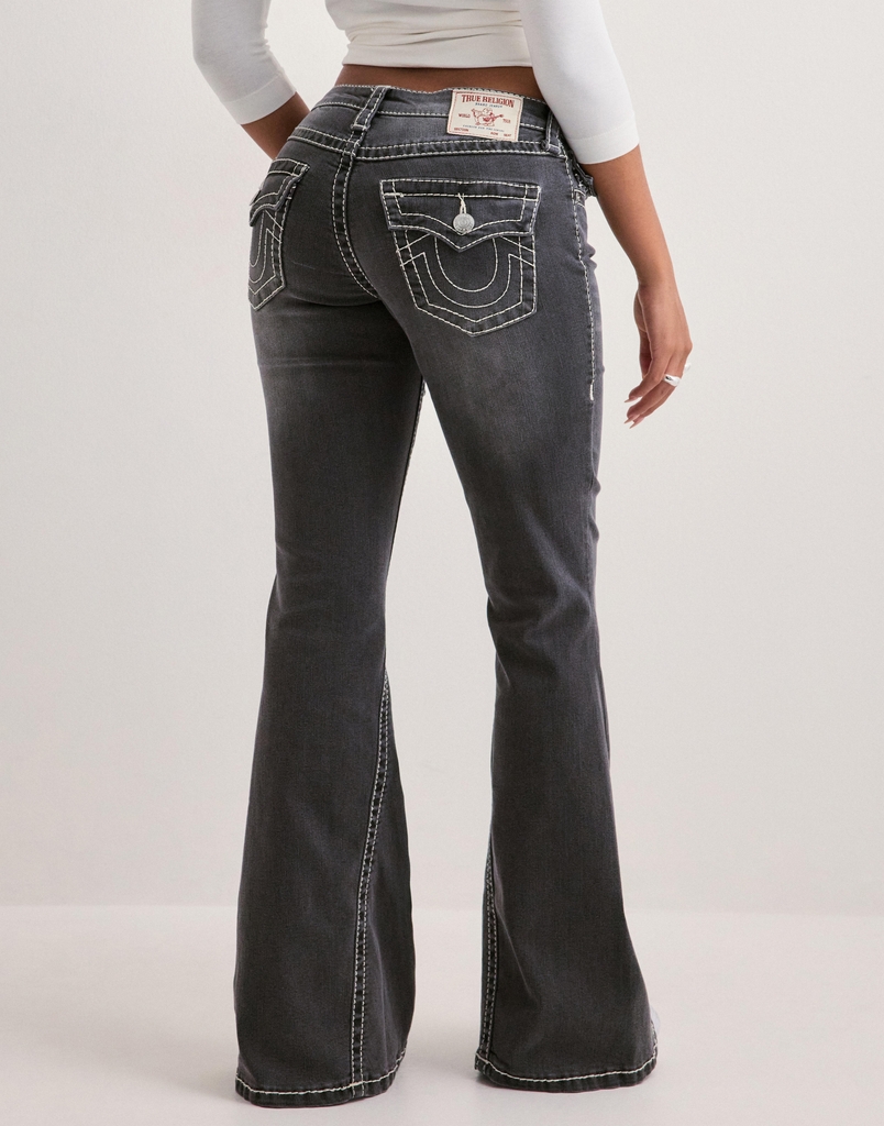 True Religion Twisted Mr Ultra Flared Big T - Grå