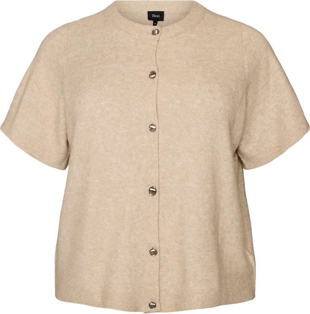 zizzi cardigan 'cavista' i beige