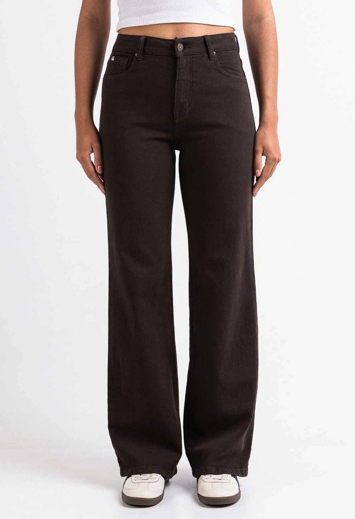 disa 01mid raka jeans - dark brown