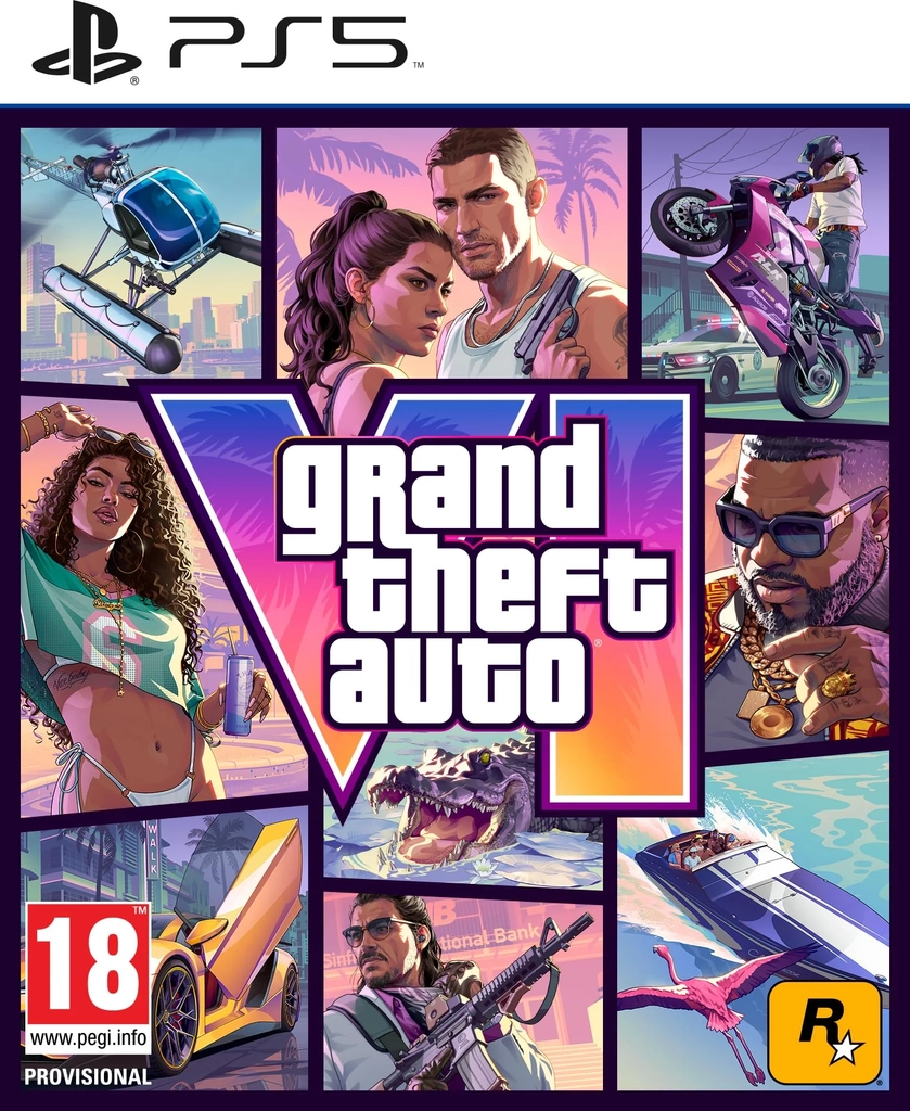 grand theft auto vi - gta vi (code in box) - sony playstation 5 - action