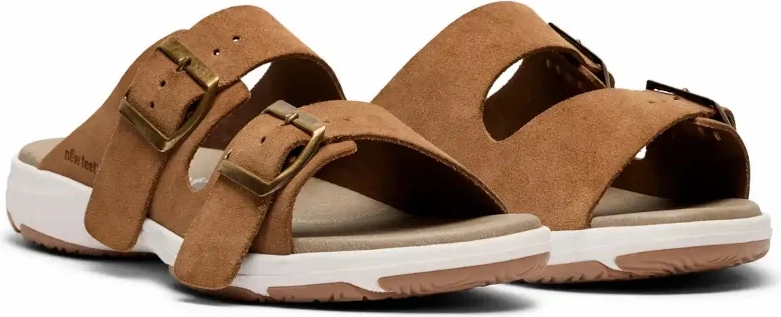 new feet 261-47-1735 smutter sandal dame brun