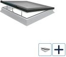 Fakro DEF Solar Aluminium Ovenlysvindue