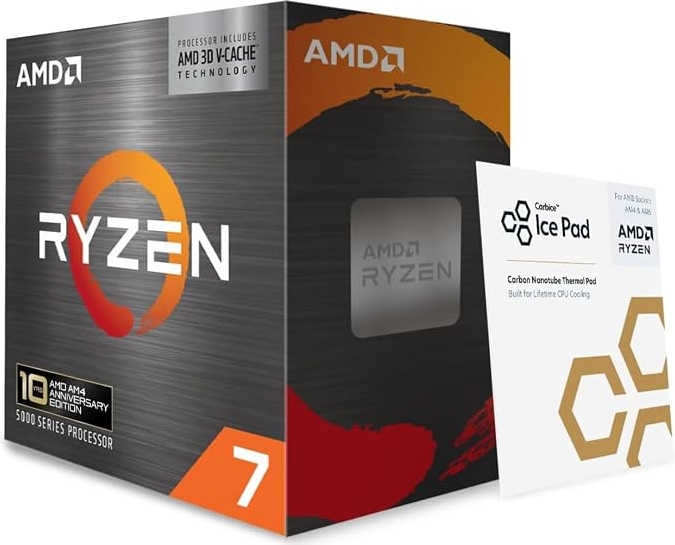 AMD Ryzen 7 5800X3D Processor 3.4 GHz 96 MB