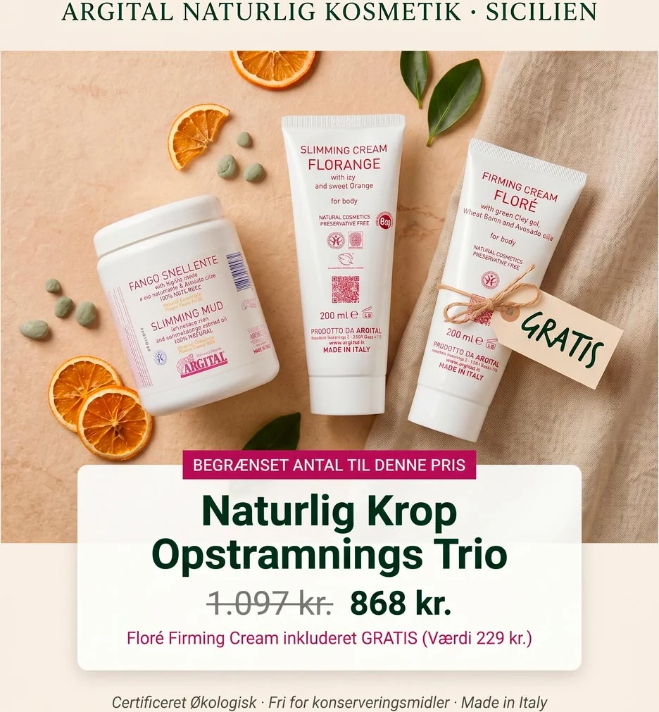 Argital Naturlig Krop Opstramnings Trio