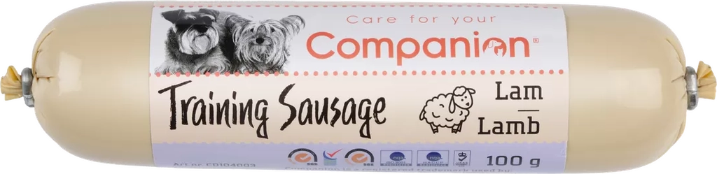 training sausage, lamb - 100g.