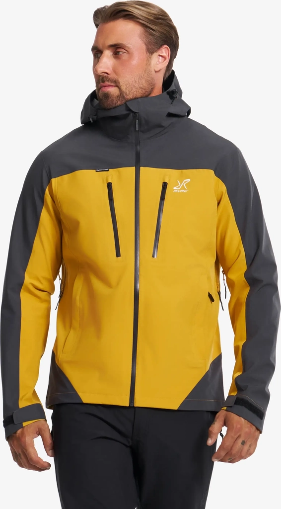 RevolutionRace Silence Proshell Jacket Herre Harvest - Gold/Anthracite