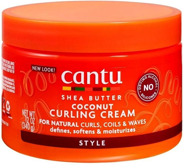 Cantu Burro di Karitè, Cocco, Crema Styling Capelli, 340 ml