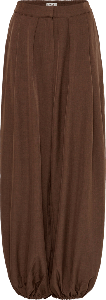Ichi IhFava Harem Pants Slate Black Melange