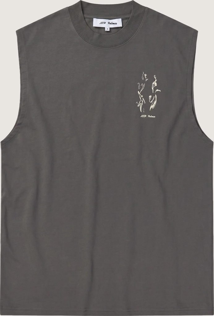 atp + palmes sleeveless t-shirt