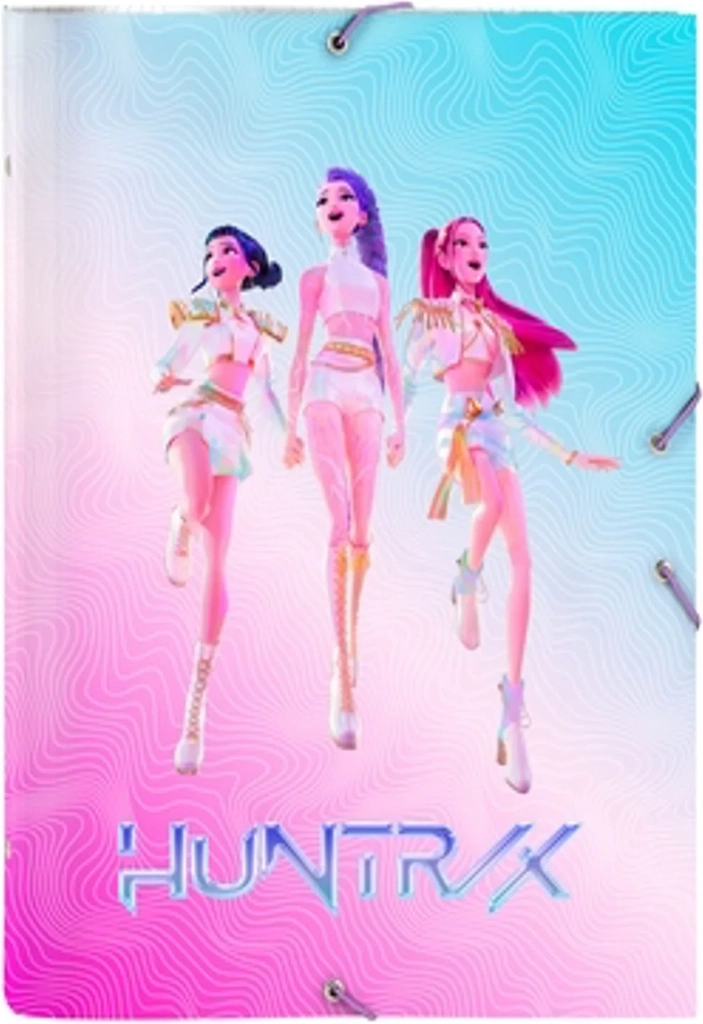 Safta K-Pop Demon Hunters A4 Premium Binder 12 Compartments