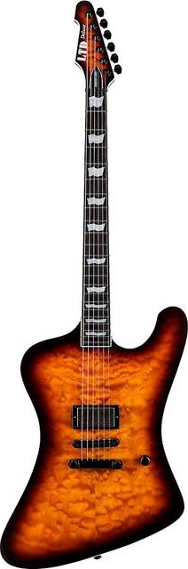 ESP Guitars LTD Phoenix-1001 QM, Tobacco Sunburst Electric Guitar