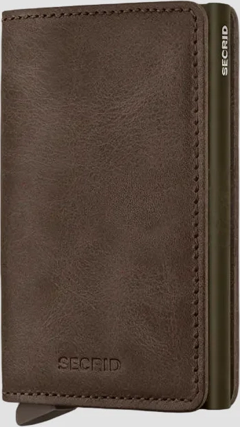 Secrid Vintage Oak Slimwallet - Brown