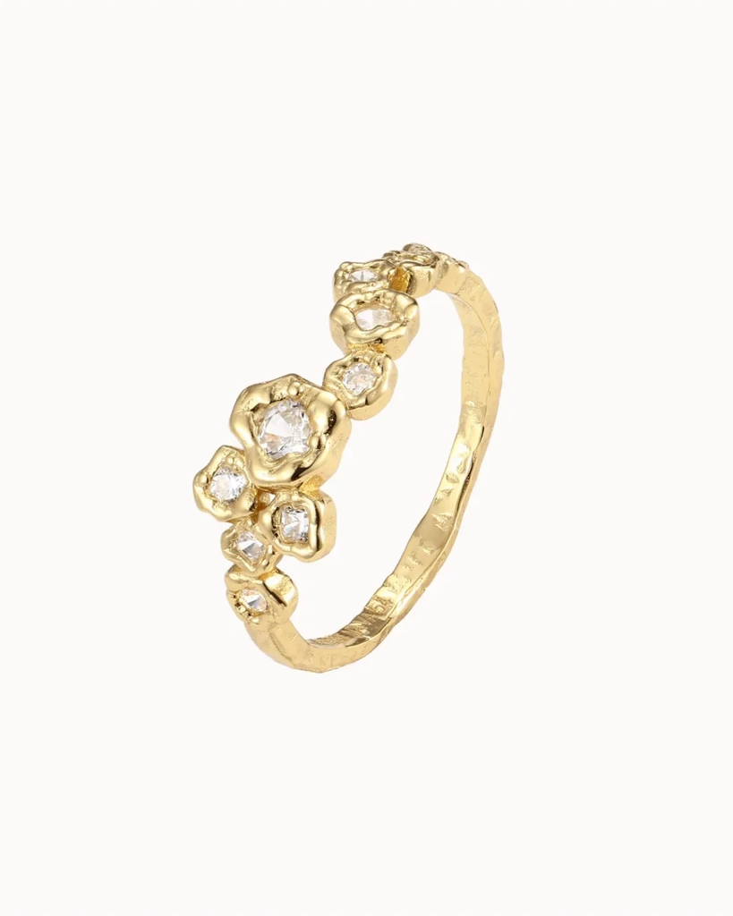 Nava Copenhagen Ondina Ring Forgyldt