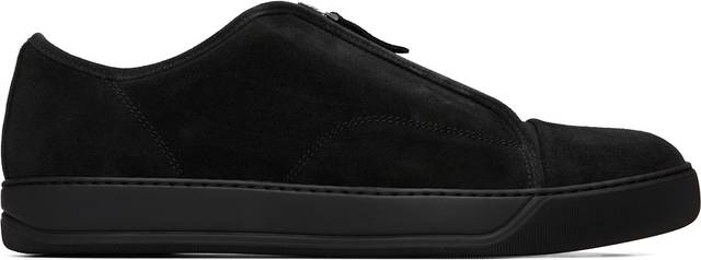 Lanvin Dbb1 Sports Zip Sneakers - Black