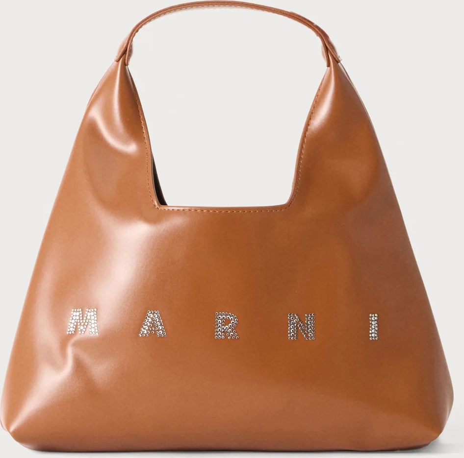 marnidiamond bag unisex - håndtasker - brown