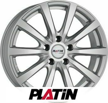 platin p69 (poleret, sølvfarvet)  7x17 et35 5x100 63.4