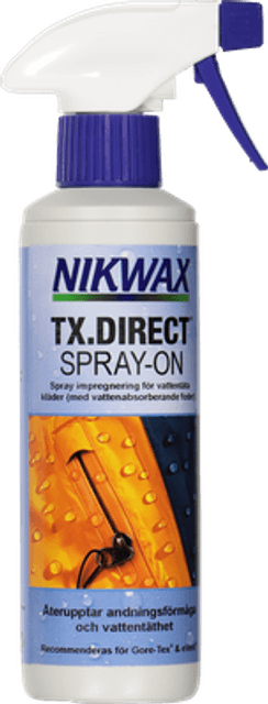 Nikwax TX Direct Spray-On Impregnering Vanntette Tekstiler
