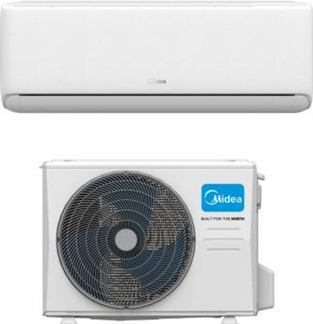 Midea Raynor Luft Varmepumpe WiFi 8 kW 200 m² Hvid