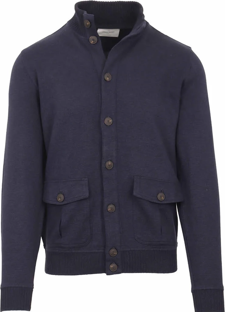 gran sasso cardigan sartorial navy 50 - m
