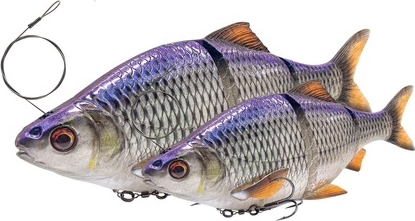 savage gear 3d line thru roach slow sinking shad 18cm (80g)